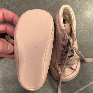 KOIO Kids Blush Leather High-Top Baby Sneaker